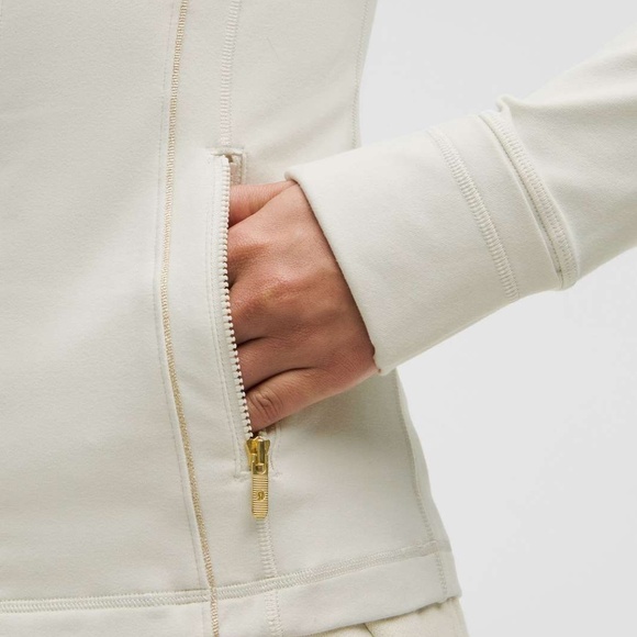 NWT Lululemon Define Jacket Luon Sparkle Bone Size 8 NEW With Tags - Picture 5 of 15